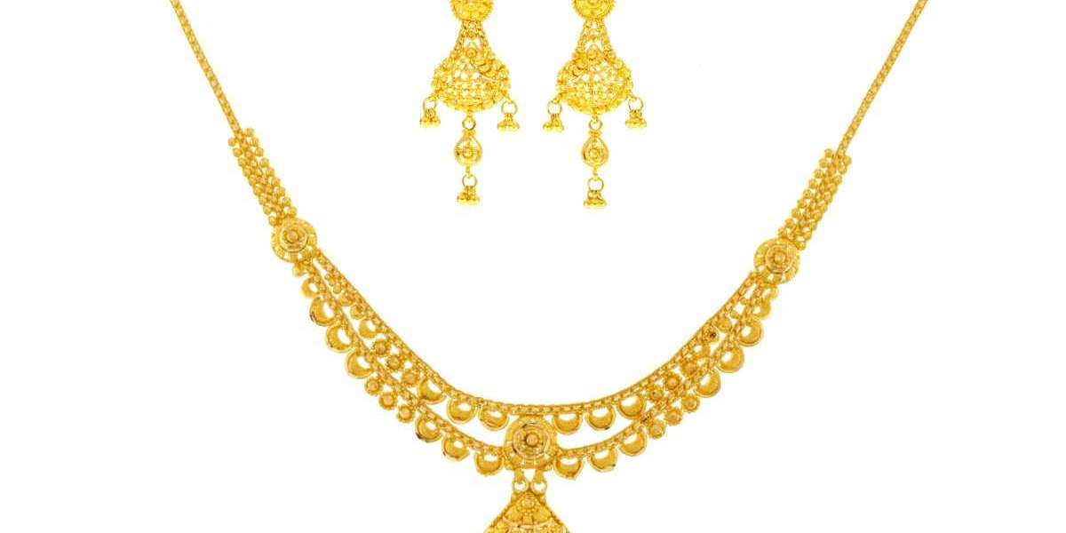 Filigree Gold Necklace Set: A Masterpiece of Elegance and Craftsmanship