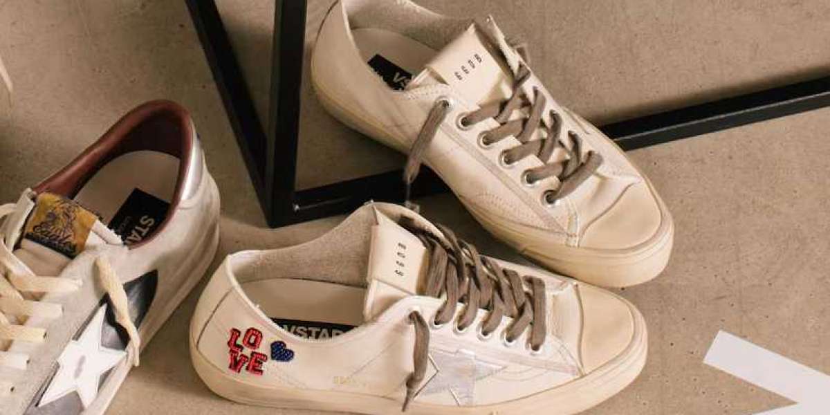 Golden Goose V-Star Sneakers a strong fashion statement does