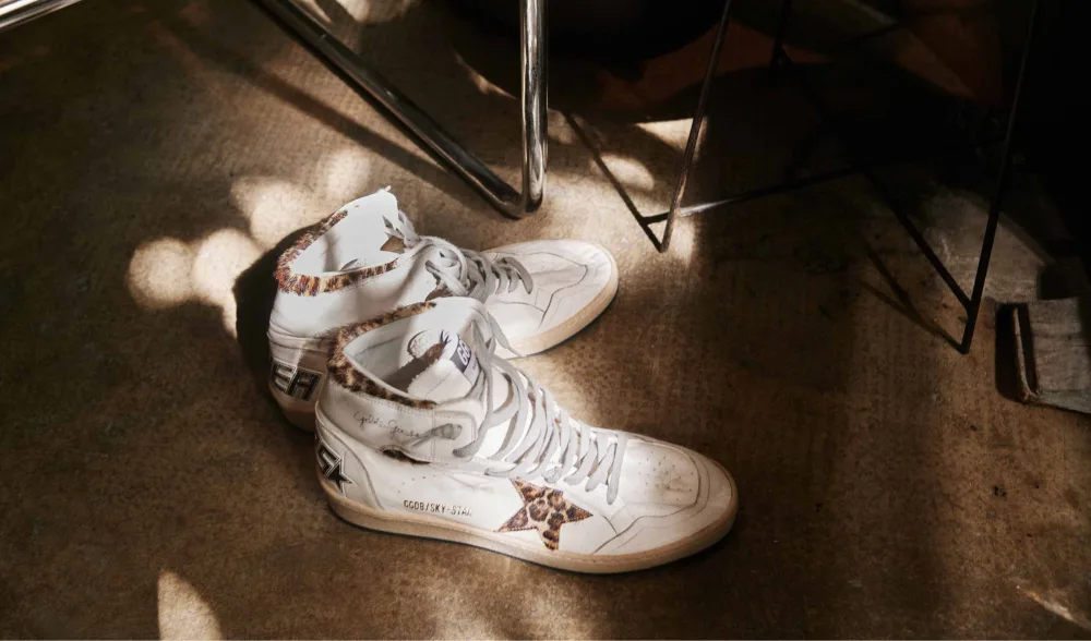 Golden Goose Starter Sneakers associated with the British
