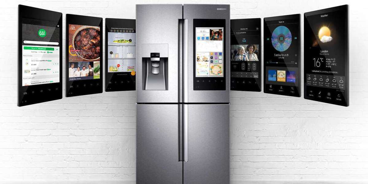 GE Smart Refrigerator Smart App Usage and Remote Control